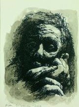 Muotokuva piirros Helsinki taidegalleria