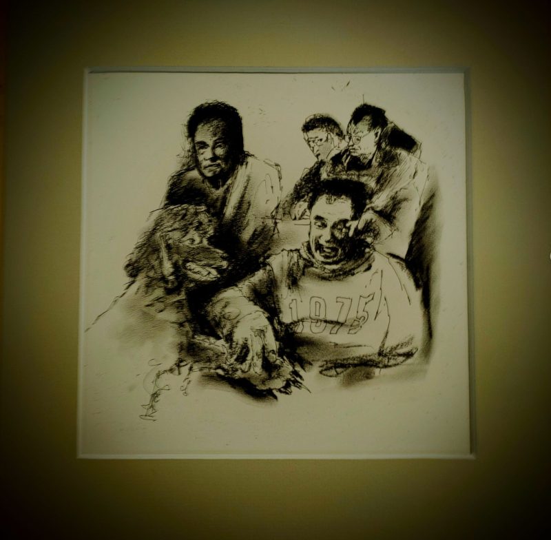 Ryhmakuva piirros taideteos ateljeeKI